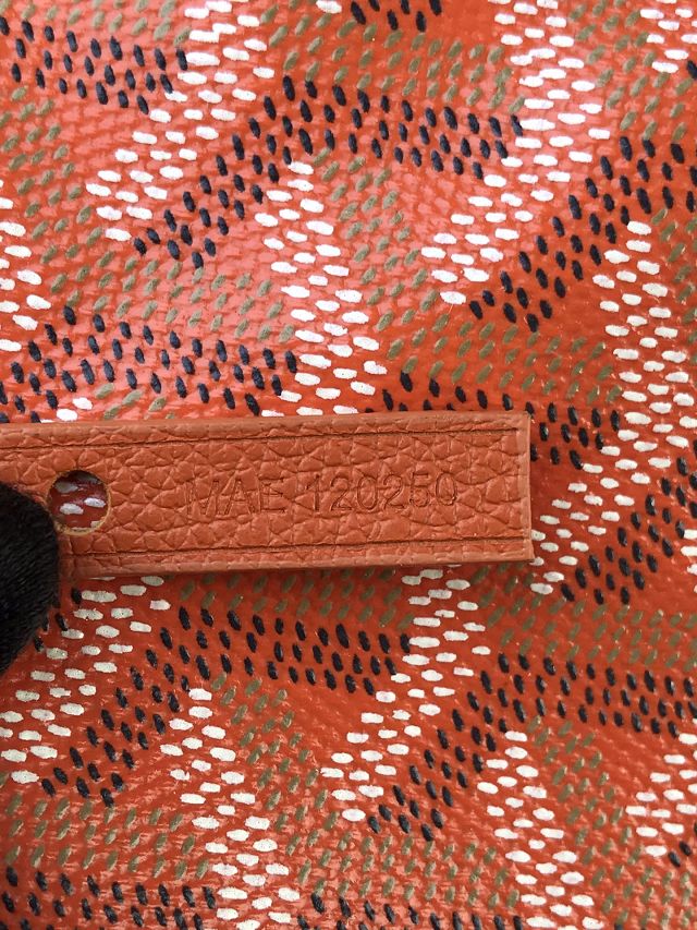 Goyard original canvas hobo boheme mini bag GY0143 orange