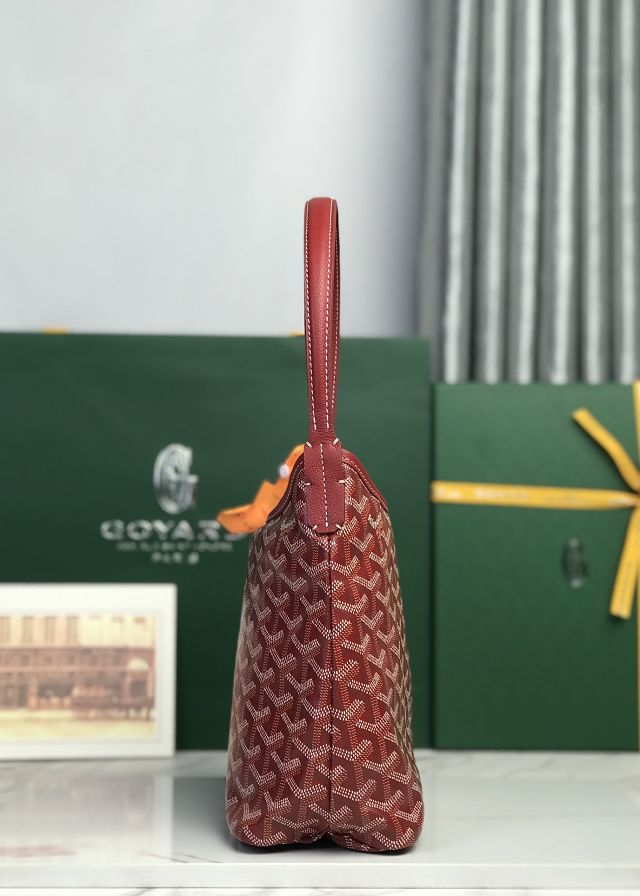 Goyard original canvas hobo boheme mini bag GY0143 red