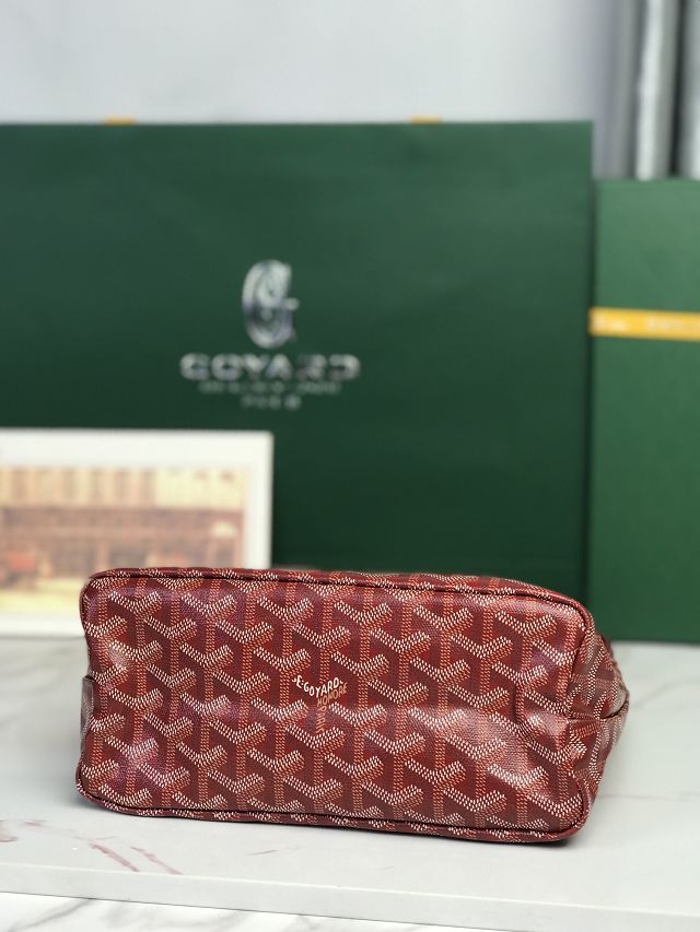 Goyard original canvas hobo boheme mini bag GY0143 red