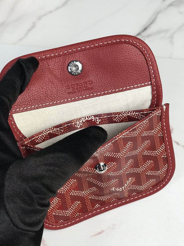 Goyard original canvas hobo boheme mini bag GY0143 red