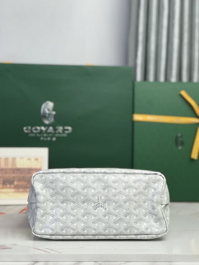 Goyard original canvas hobo boheme mini bag GY0143 white
