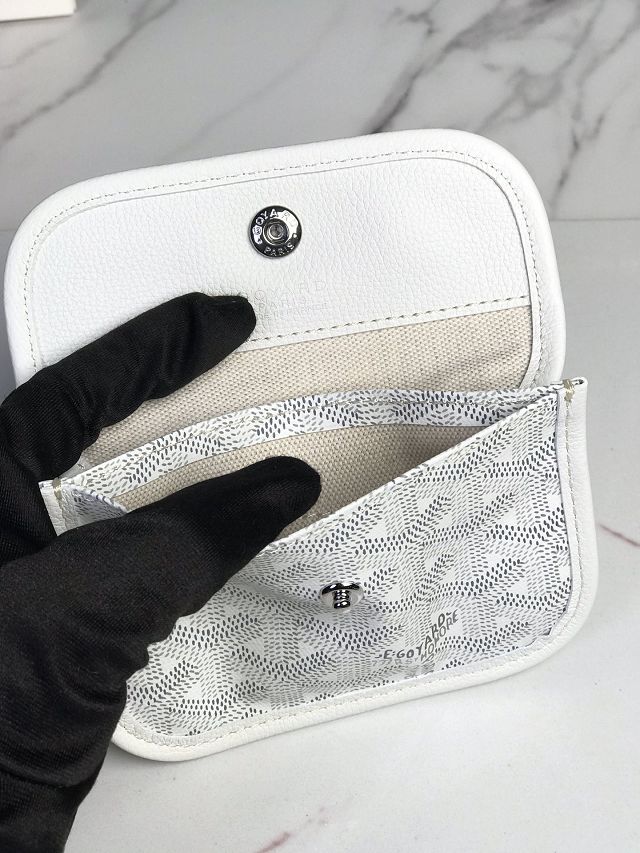 Goyard original canvas hobo boheme mini bag GY0143 white