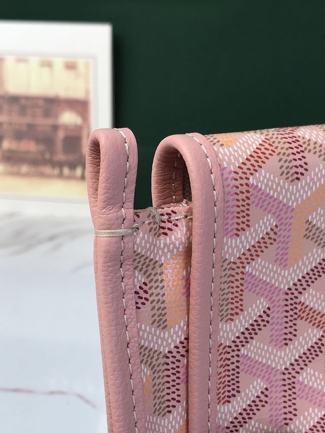 Goyard original canvas plumet pouch GY0010 powder pink