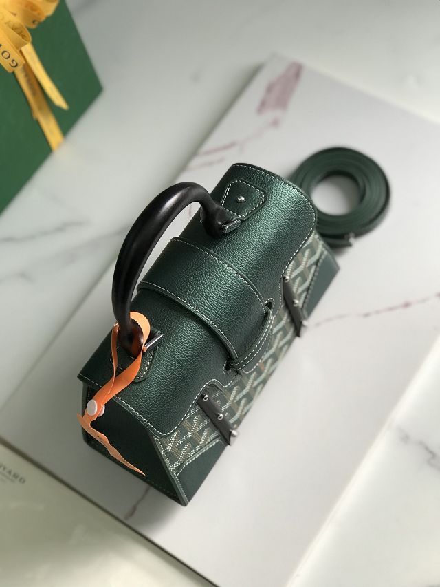 Goyard original canvas saigon structure mini bag GY0009 pearly green