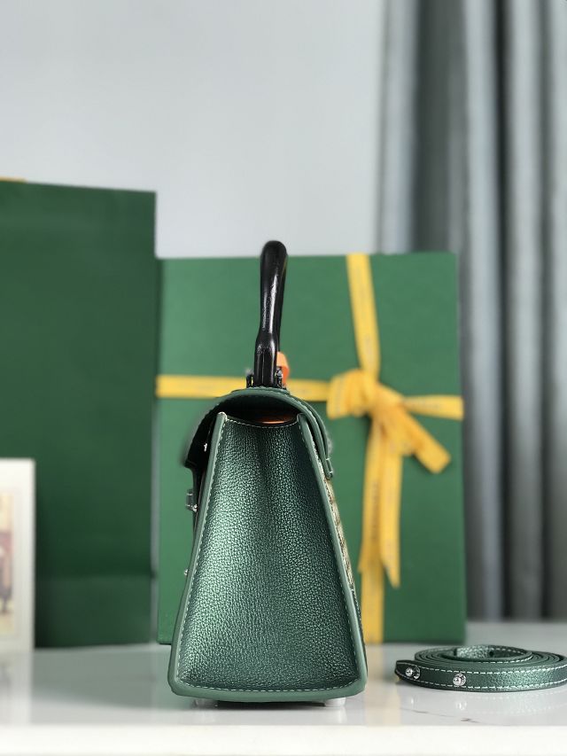 Goyard original canvas saigon structure mini bag GY0009 pearly green