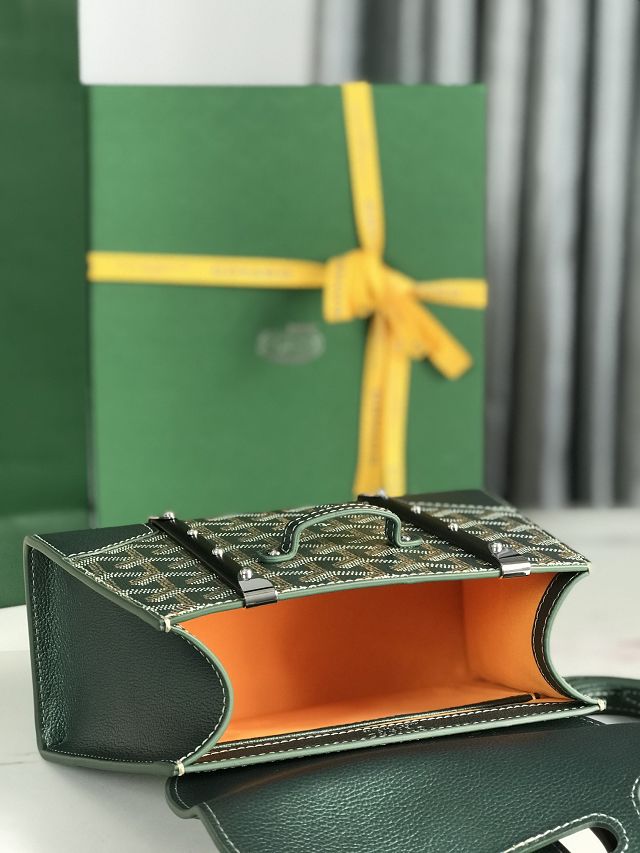 Goyard original canvas saigon structure mini bag GY0009 pearly green