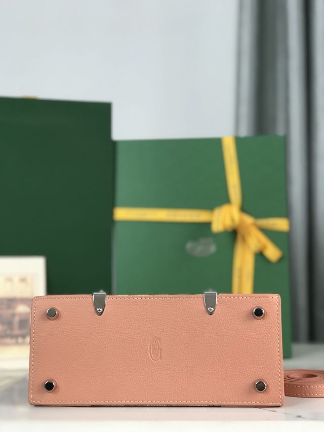 Goyard original canvas saigon structure mini bag GY0009 pearly pink