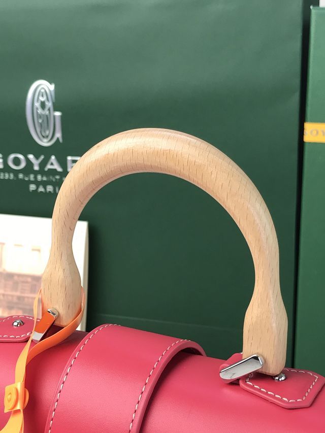 Goyard original canvas saigon structure nano bag GY0074 fuchsia