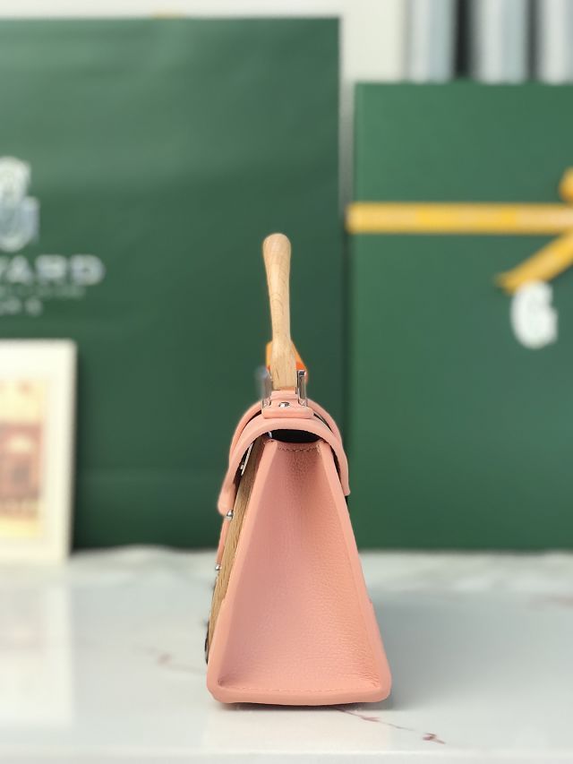Goyard original canvas saigon structure nano bag GY0074 powder pink