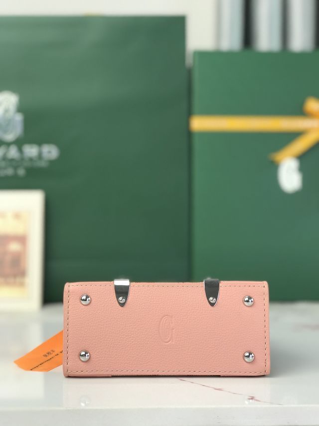Goyard original canvas saigon structure nano bag GY0074 powder pink