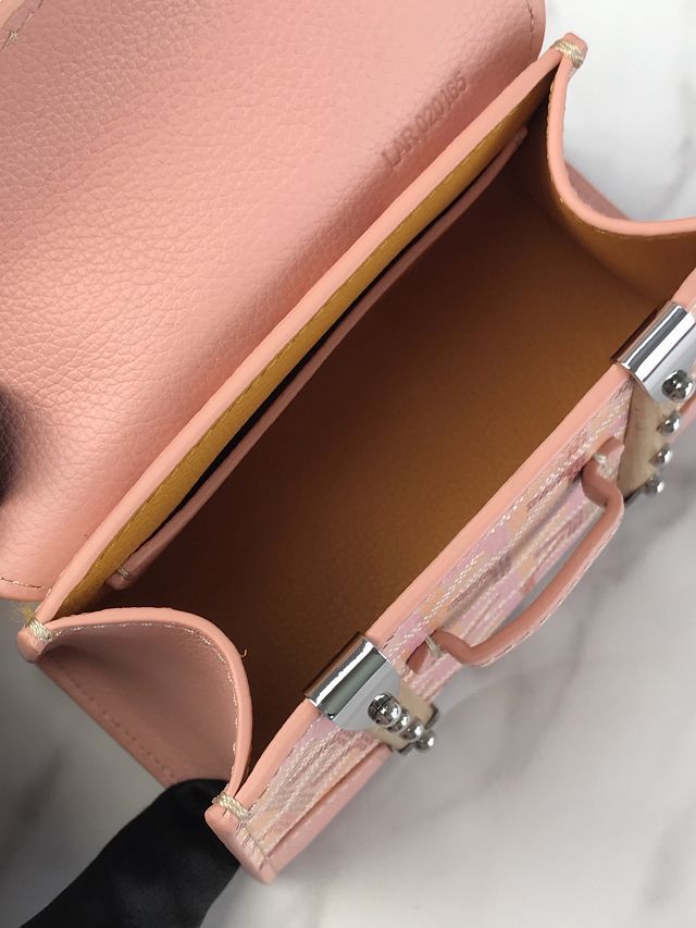 Goyard original canvas saigon structure nano bag GY0074 powder pink
