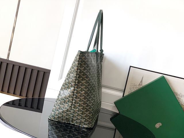 Goyard original canvas saint louis GM bag GY0083 dark green