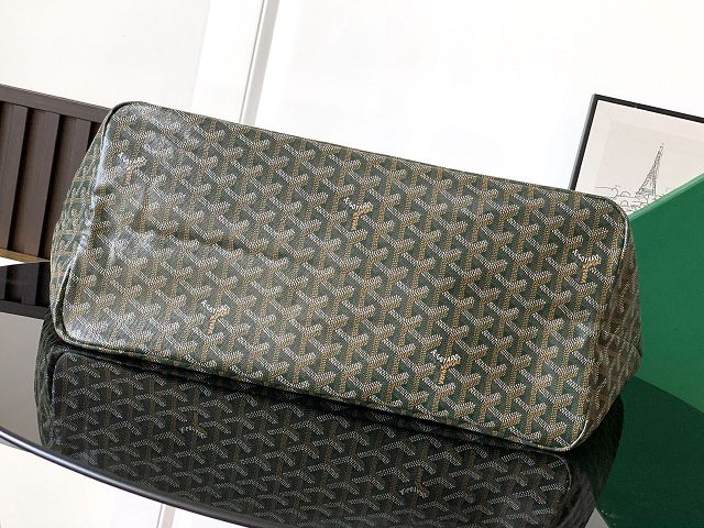 Goyard original canvas saint louis GM bag GY0083 dark green