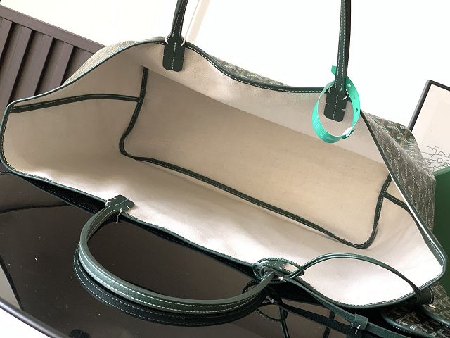 Goyard original canvas saint louis GM bag GY0083 dark green