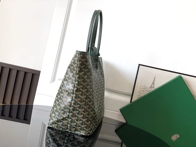 Goyard original canvas saint louis PM bag GY0082 dark green