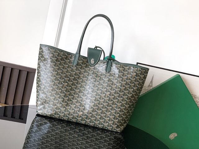 Goyard original canvas saint louis PM bag GY0082 dark green
