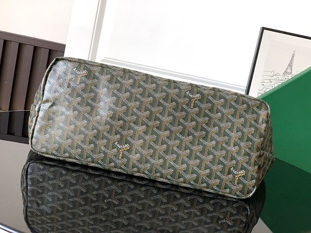 Goyard original canvas saint louis PM bag GY0082 dark green