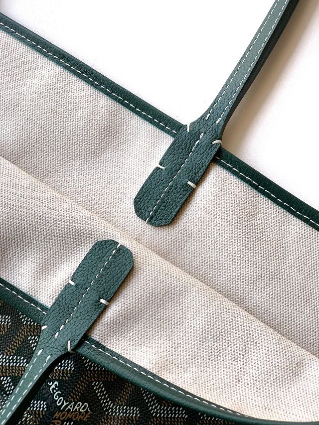 Goyard original canvas saint louis PM bag GY0082 dark green