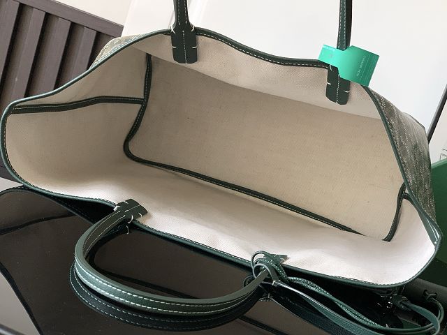 Goyard original canvas saint louis PM bag GY0082 dark green
