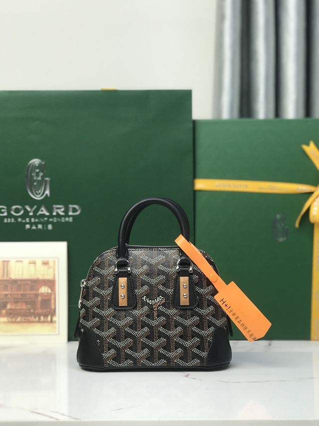 Goyard original canvas vendome nano bag GY0141 black