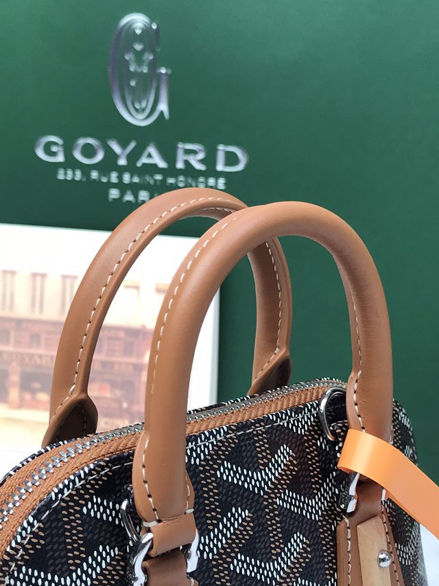 Goyard original canvas vendome nano bag GY0141 black&brown