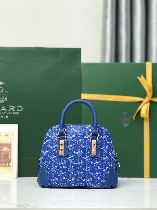 Goyard original canvas vendome nano bag GY0141 blue
