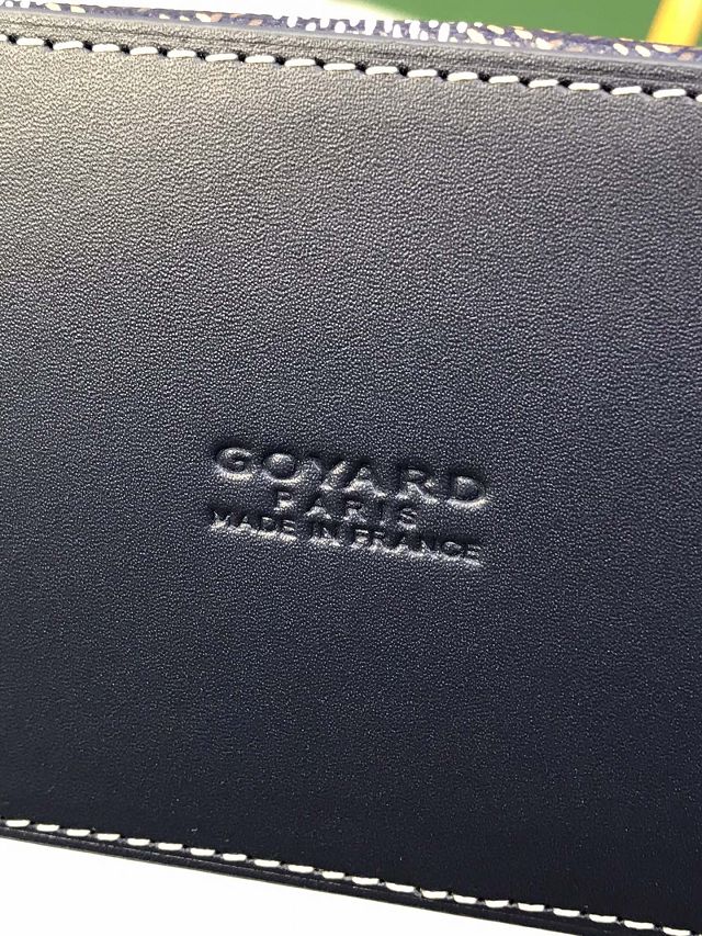 Goyard original canvas vendome nano bag GY0141 dark blue