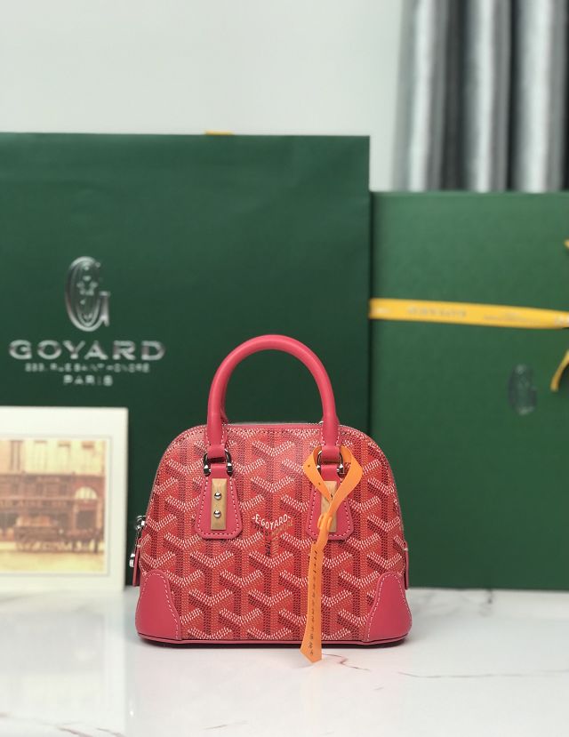 Goyard original canvas vendome nano bag GY0141 fuchsia