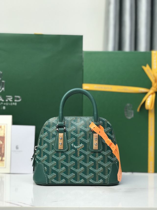 Goyard original canvas vendome nano bag GY0141 green