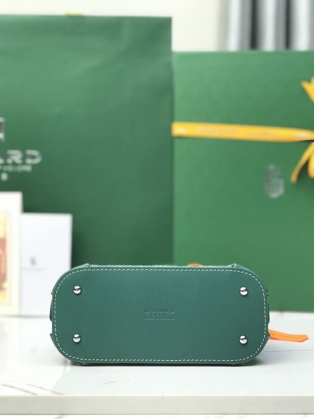 Goyard original canvas vendome nano bag GY0141 green