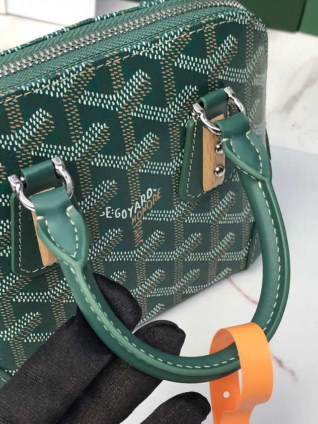 Goyard original canvas vendome nano bag GY0141 green