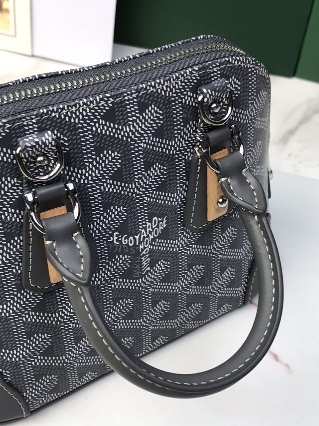 Goyard original canvas vendome nano bag GY0141 grey