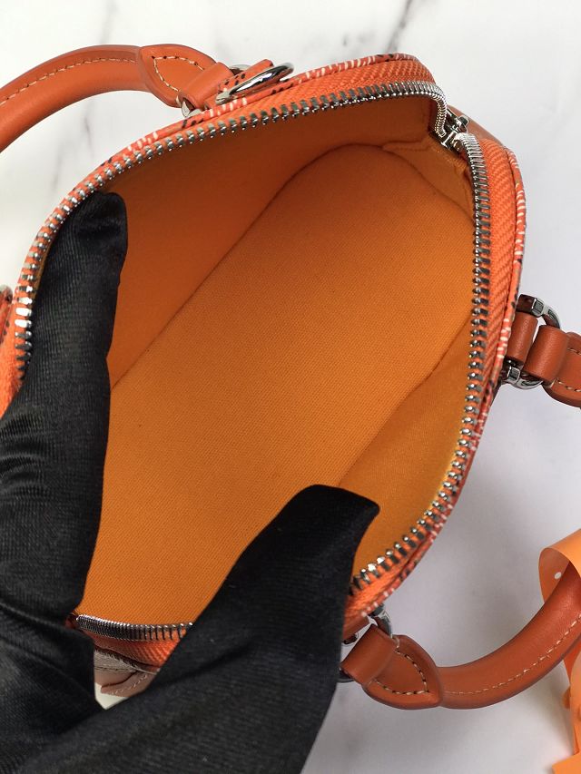 Goyard original canvas vendome nano bag GY0141 orange
