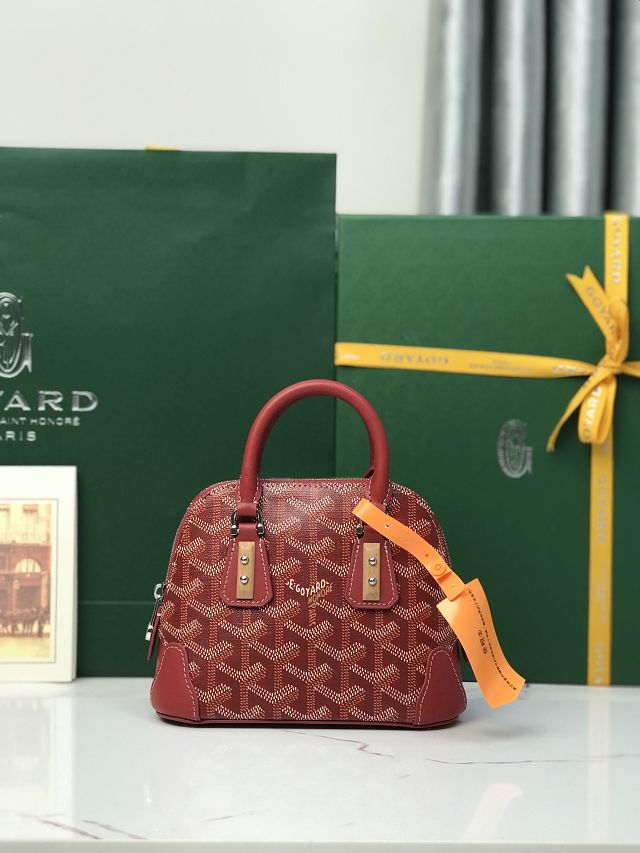 Goyard original canvas vendome nano bag GY0141 red
