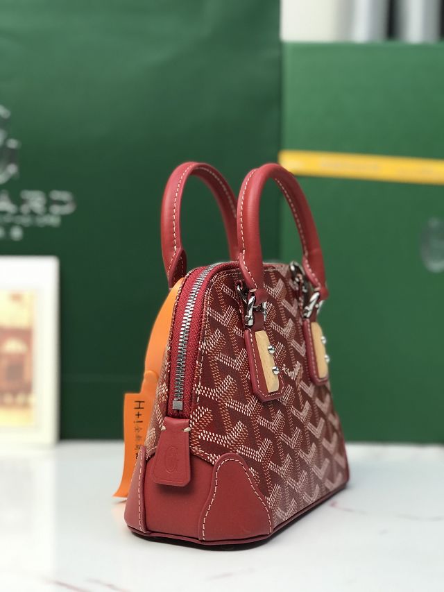 Goyard original canvas vendome nano bag GY0141 red
