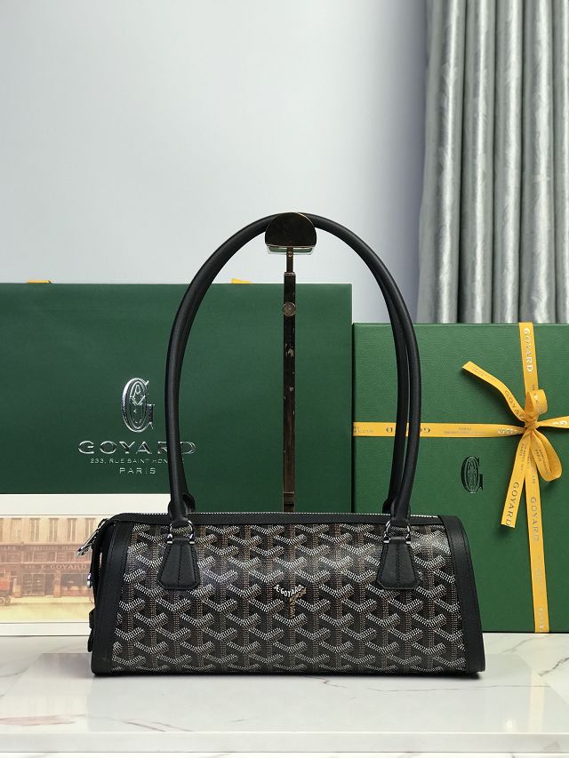Goyard original canvas bonbonniere bag GY0144 black