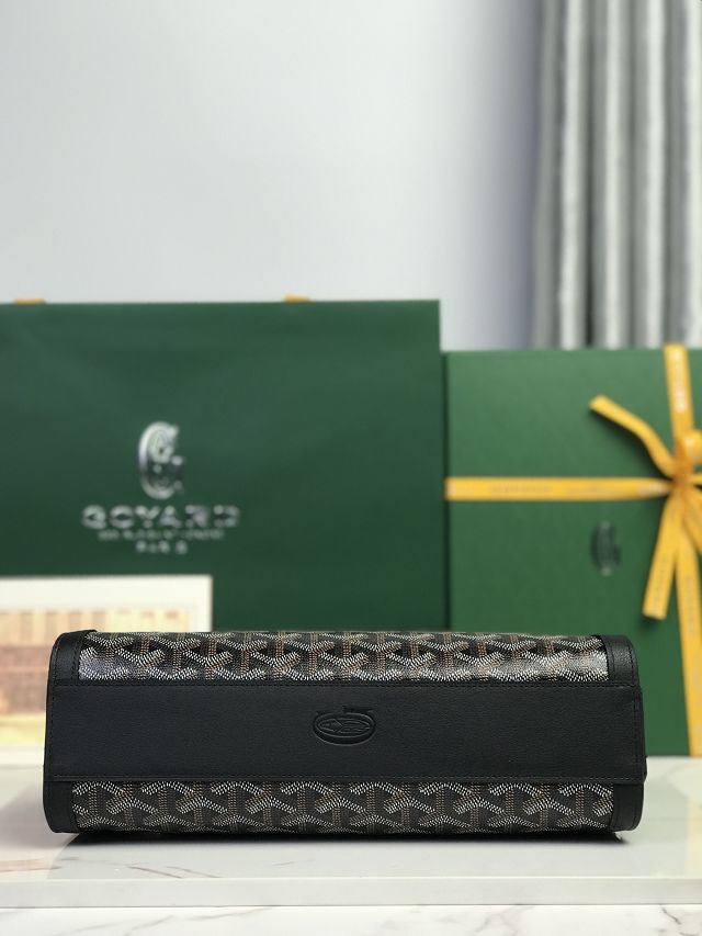 Goyard original canvas bonbonniere bag GY0144 black