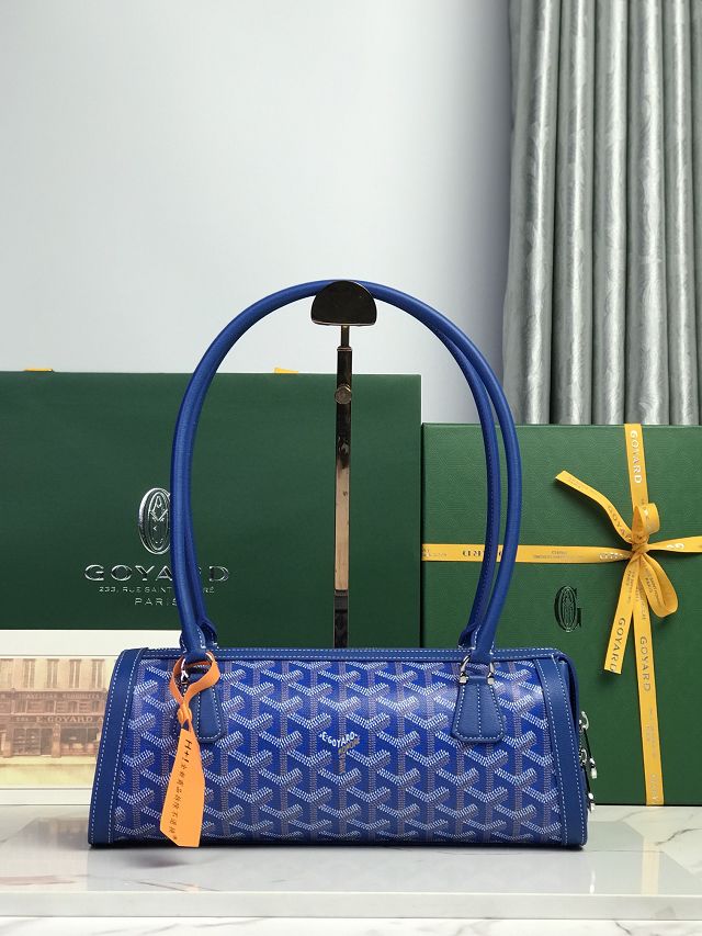 Goyard original canvas bonbonniere bag GY0144 blue