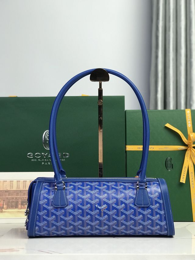 Goyard original canvas bonbonniere bag GY0144 blue