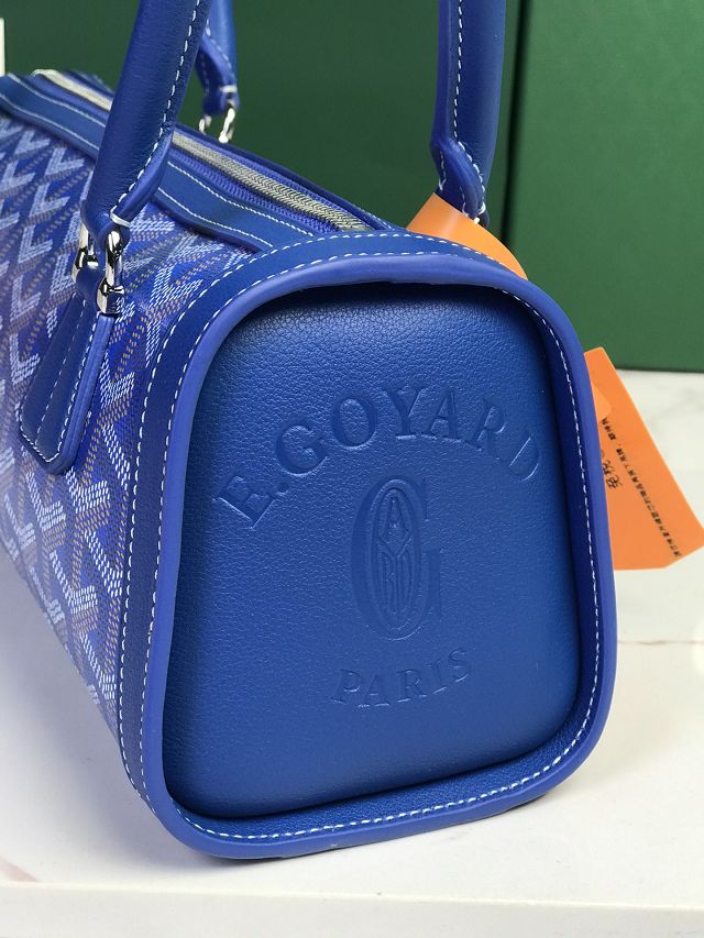 Goyard original canvas bonbonniere bag GY0144 blue