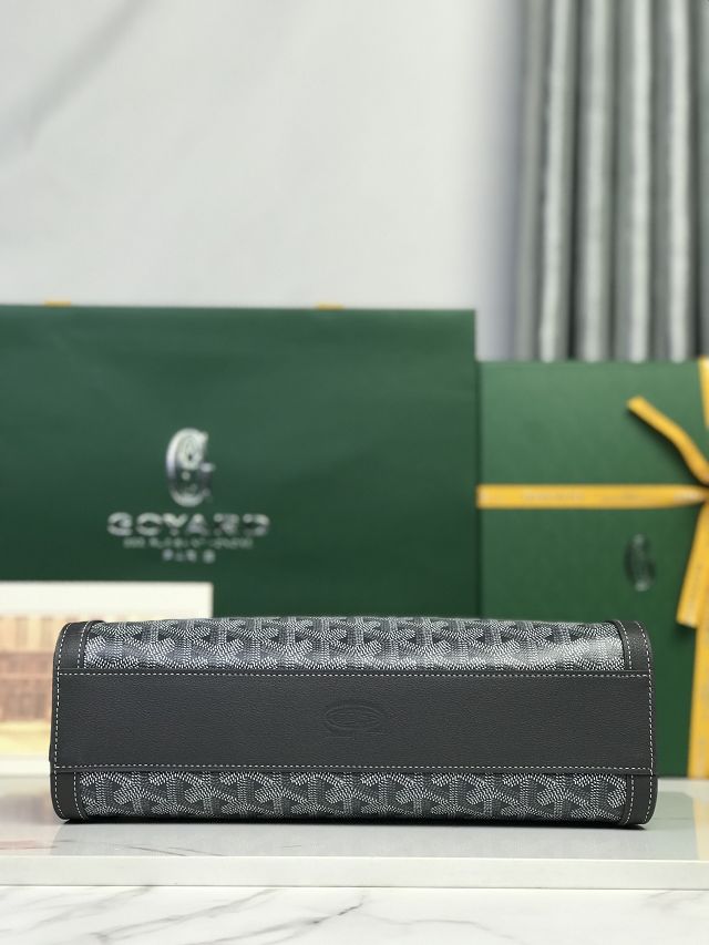 Goyard original canvas bonbonniere bag GY0144 grey