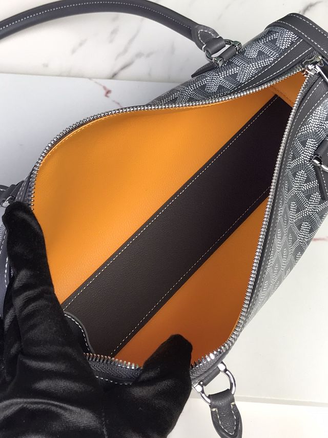 Goyard original canvas bonbonniere bag GY0144 grey
