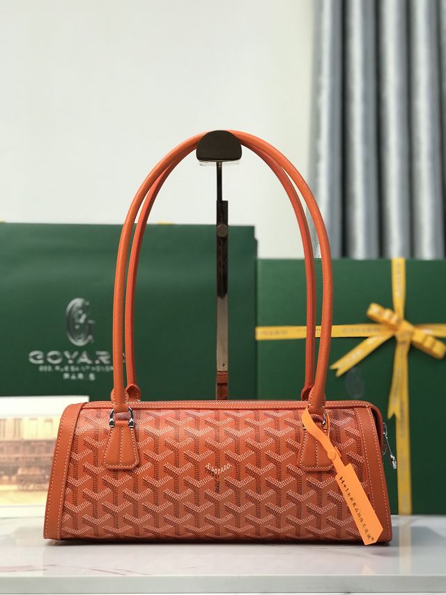 Goyard original canvas bonbonniere bag GY0144 orange