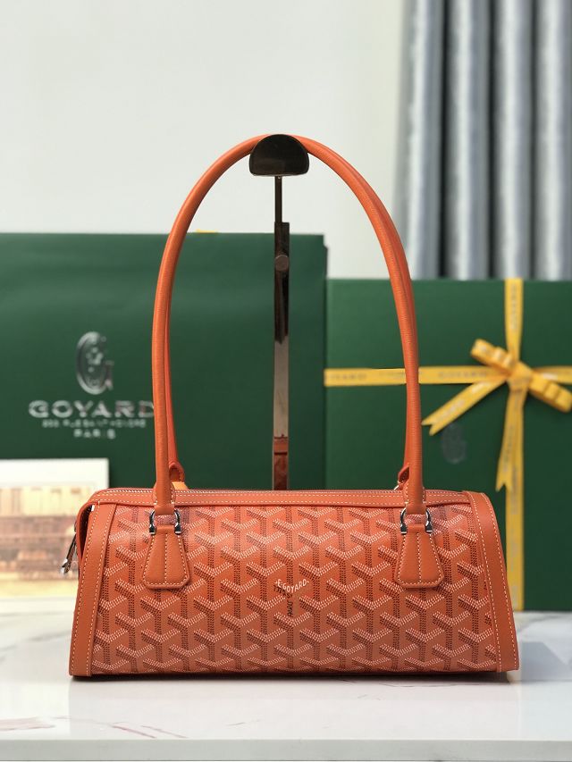 Goyard original canvas bonbonniere bag GY0144 orange