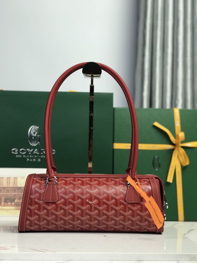 Goyard original canvas bonbonniere bag GY0144 red