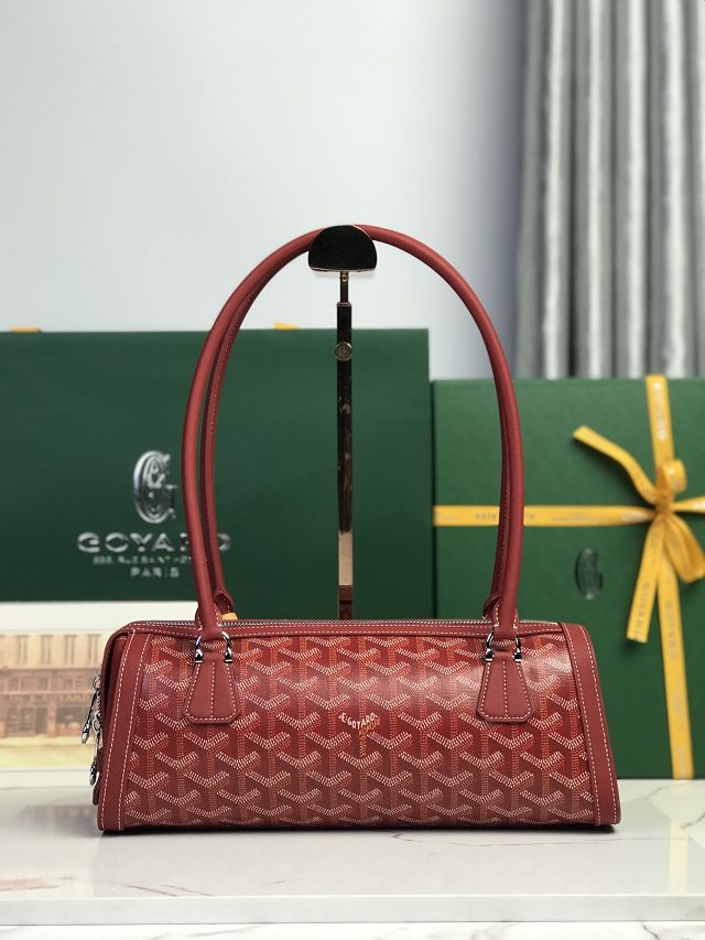 Goyard original canvas bonbonniere bag GY0144 red