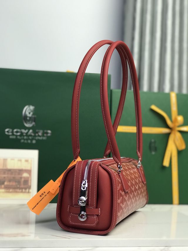 Goyard original canvas bonbonniere bag GY0144 red