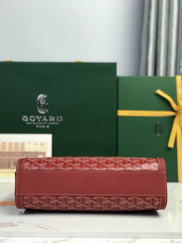 Goyard original canvas bonbonniere bag GY0144 red