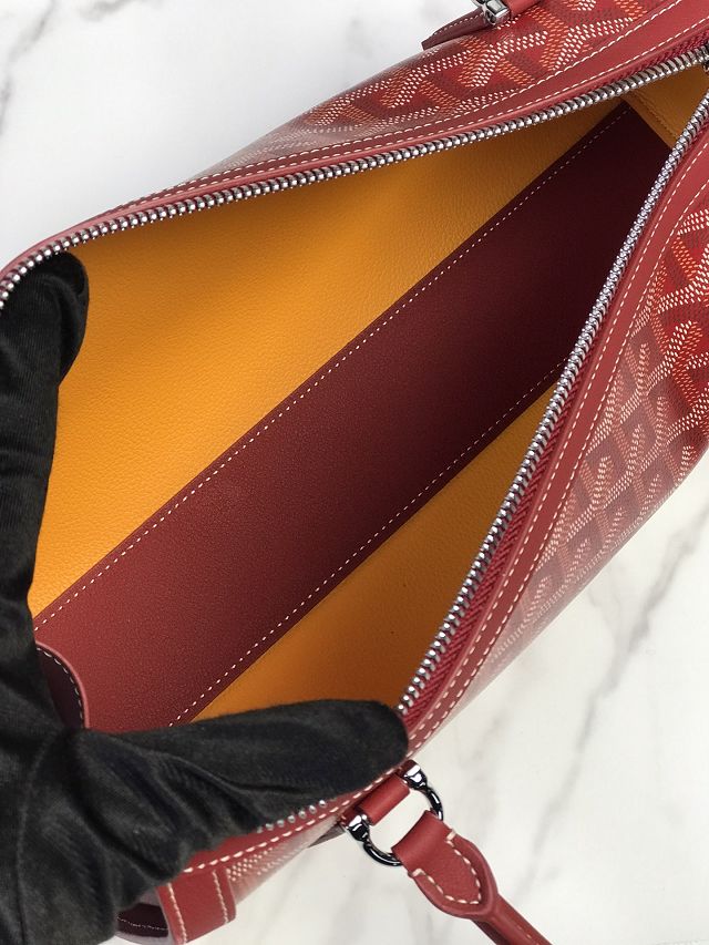 Goyard original canvas bonbonniere bag GY0144 red