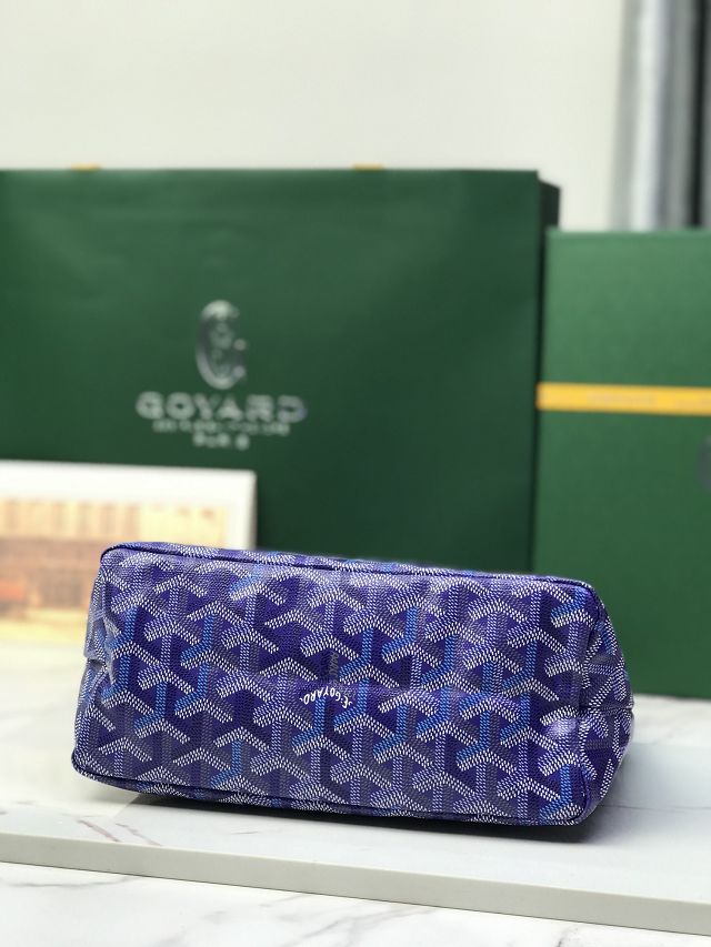 Goyard original canvas hobo boheme mini bag GY0143 blueberry purple